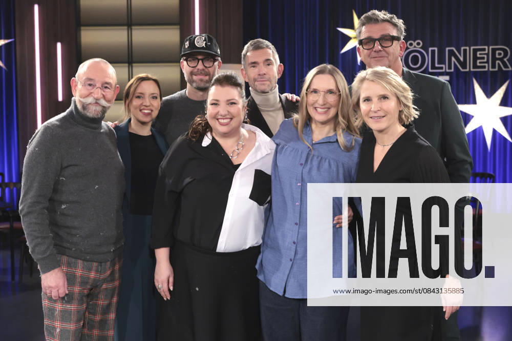 Horst Lichter, Carina Raddatz, Mark Forster, Meltem Kaptan, Micky Beisenherz, Franca Cerutti, Hans Sigl and Susan Link at the recording of the WDR talk show Kölner Treff at WDR Studio BS 3 Cologne, 18 12 2025 Foto:xR.xSchmiegeltx xFuturexImagex koelner_treff1812_5205