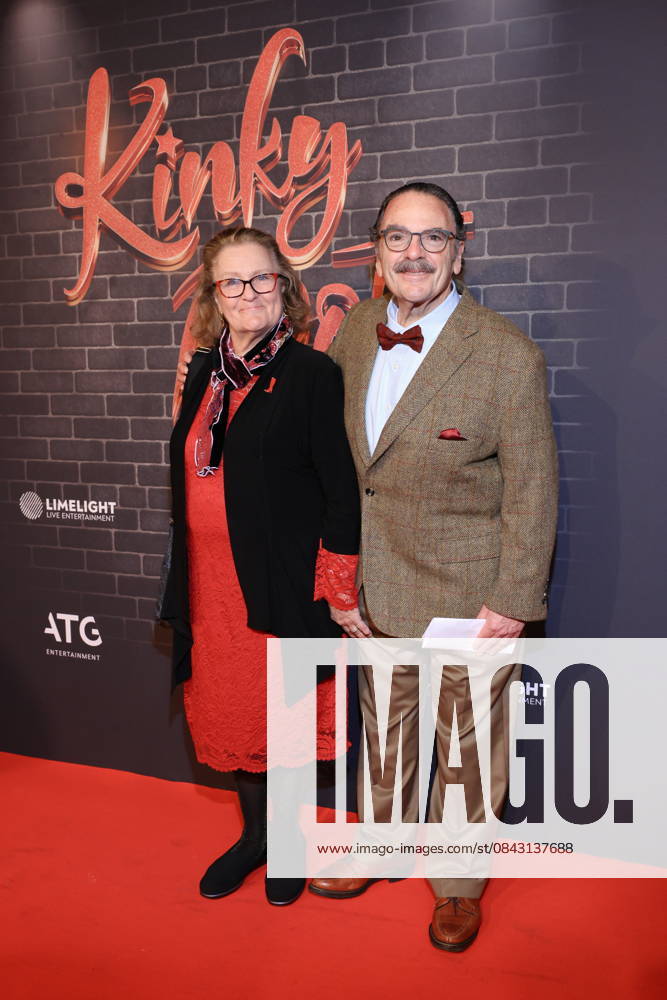 Producer Ron Fierstein with wife Dorcy Riegel, Premiere of Kinky Boots The Musical, Admiralspalast, Berlin, Berlin