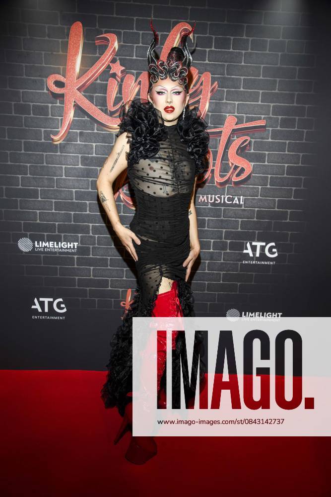 Abb Miss Ivanka T on the red carpet at the premiere of Kinky Boots The Musical at Admiralspalast on 18 12 2025 in Berlin Berlin Germany