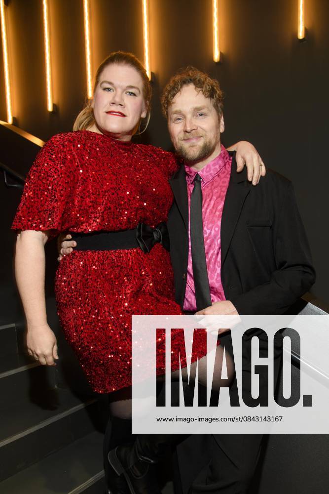 Abb Gisa Flake and Knud Riepen as guests at the premiere of Kinky Boots The Musical at Admiralspalast on 18 12 2025 in Berlin Berlin Germany