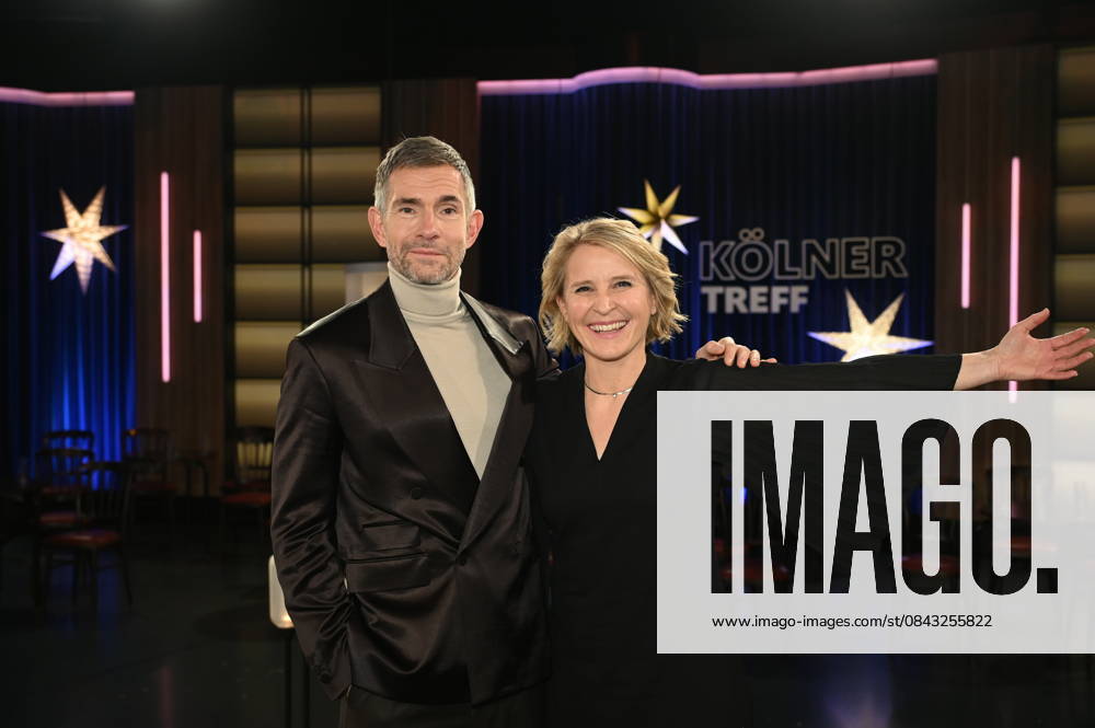 The presenter duo Susan Link and Micky Beisenherz of the WDR talk show Kölner Treff