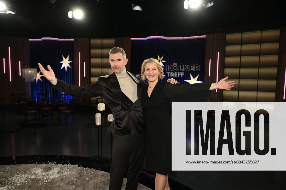 The presenter duo Susan Link and Micky Beisenherz of the WDR talk show Kölner Treff