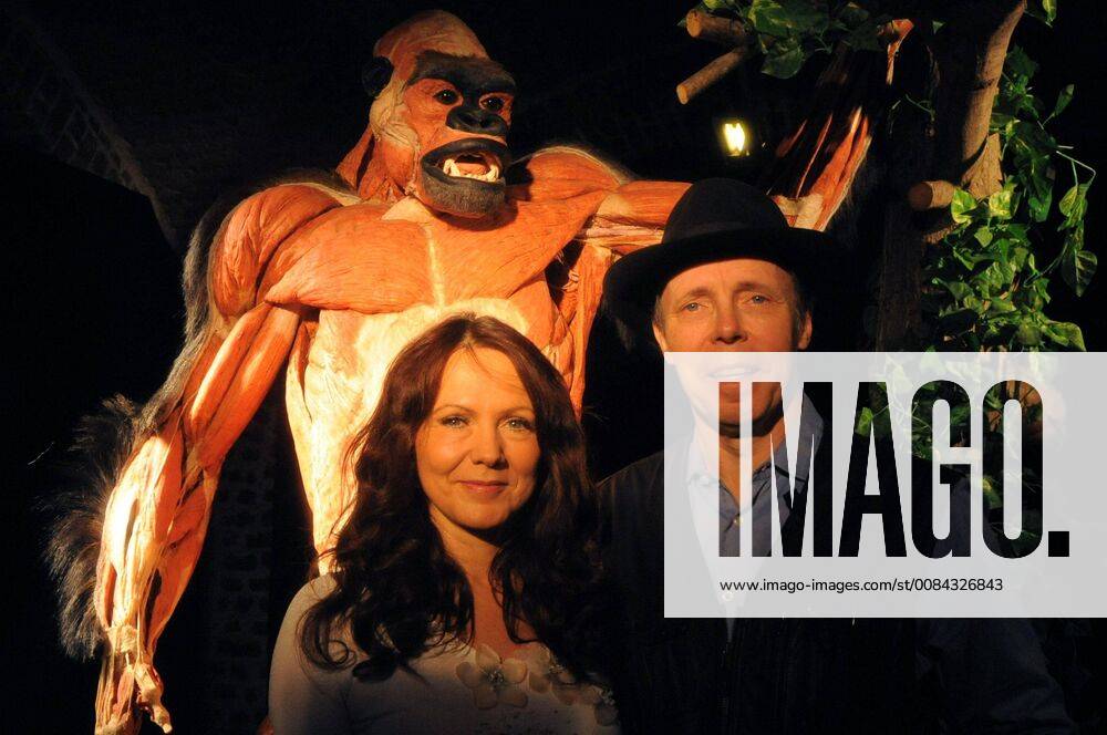 - BRUSSELS, BELGIUM: Doctor Gunther von Hagens (R) (inventor of the muscular & Organ plastification ) and his partner Doctor Angelina Whalley (L) at the Koerperwelten 4 exhibition in the cellars of Cureghem, Brussels, Belgium on Thursday 28 August 2008. The controversial exhibition, which runs from 29 August till 11 January 2009, is an initiative of the German Gunther Von Hagens and shows (parts of) dead human bodies. HERWIGxVERGULT x10174950x