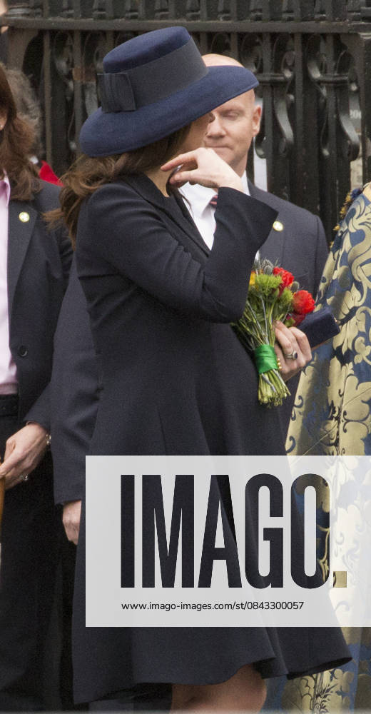 Commonwealth Day in London LONDON, UNITED KINGDOM - MARCH 12: The Duchess of Cambridge Catherine walks into the Dean s Yard in Westminster Abbey to attend a reception after celebrating Commonwealth Day in London on Monday March 12, 2018. London, City of Ingiltere. Editorial use only. Please get in touch for any other usage.