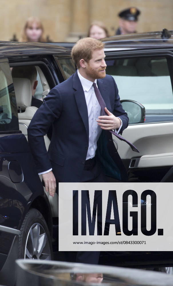 Commonwealth Day in London LONDON, UNITED KINGDOM - MARCH 12: Prince Harry arrives to Westminster Abbey to attend a service accompanied by The Queen and members of the Royal Family to celebrate Commonwealth Day in London on Monday March 12, 2018. London, City of Ingiltere. Editorial use only. Please get in touch for any other usage.