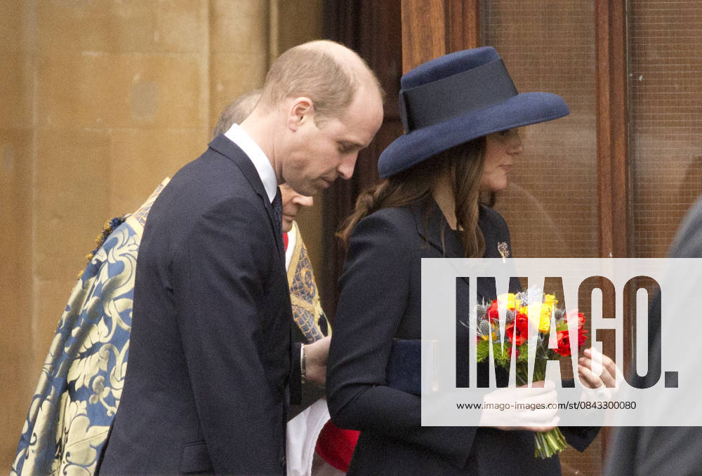 Commonwealth Day in London LONDON, UNITED KINGDOM - MARCH 12: The Duke and Duchess of Cambridge Catherine walks into the Dean s Yard in Westminster Abbey to attend a reception after celebrating Commonwealth Day in London on Monday March 12, 2018. London, City of Ingiltere. Editorial use only. Please get in touch for any other usage.