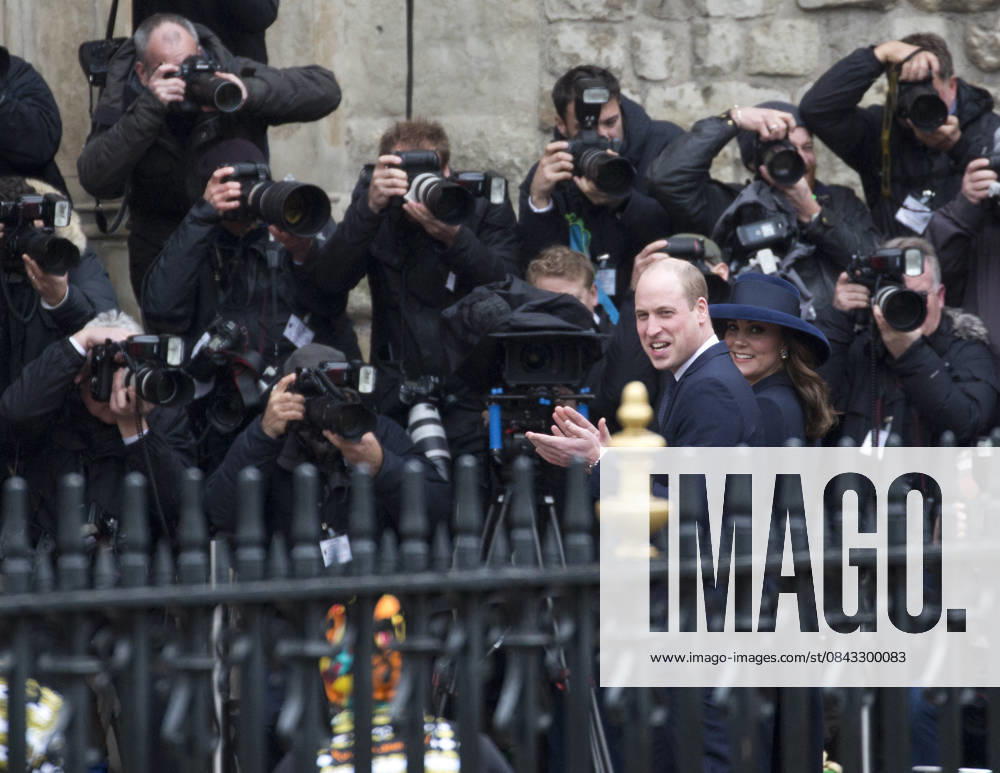 Commonwealth Day in London LONDON, UNITED KINGDOM - MARCH 12: The Duke and Duchess of Cambridge Catherine arrive to Westminster Abbey to attend a service accompanied by The Queen and members of the Royal Family to celebrate Commonwealth Day in London on Monday March 12, 2018. London, City of Ingiltere. Editorial use only. Please get in touch for any other usage.