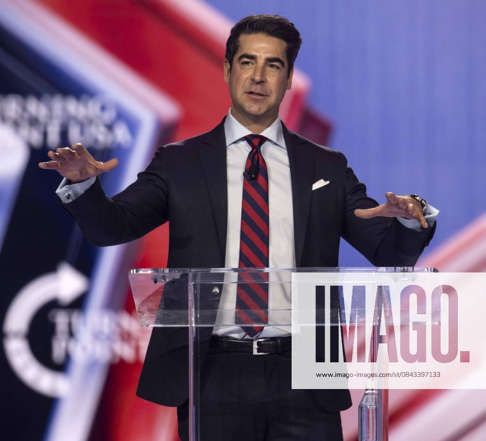 Fox News host JESSE WATTERS speaks on day three of Turning Point USA s AmericaFest 2025. This is the first AmericaFest convention since the assassination of Charlie Kirk. Phoenix USA - ZUMAce6_ 20251220_zaf_ce6_007