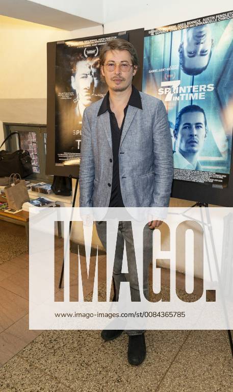 USA: 7 Splinters in time New York premiere Edoardo Ballerini attends 7 Splinters in Time New York premiere at The Anthology Film Archives New York New York United States The Anthology Film Archives LevxRadin