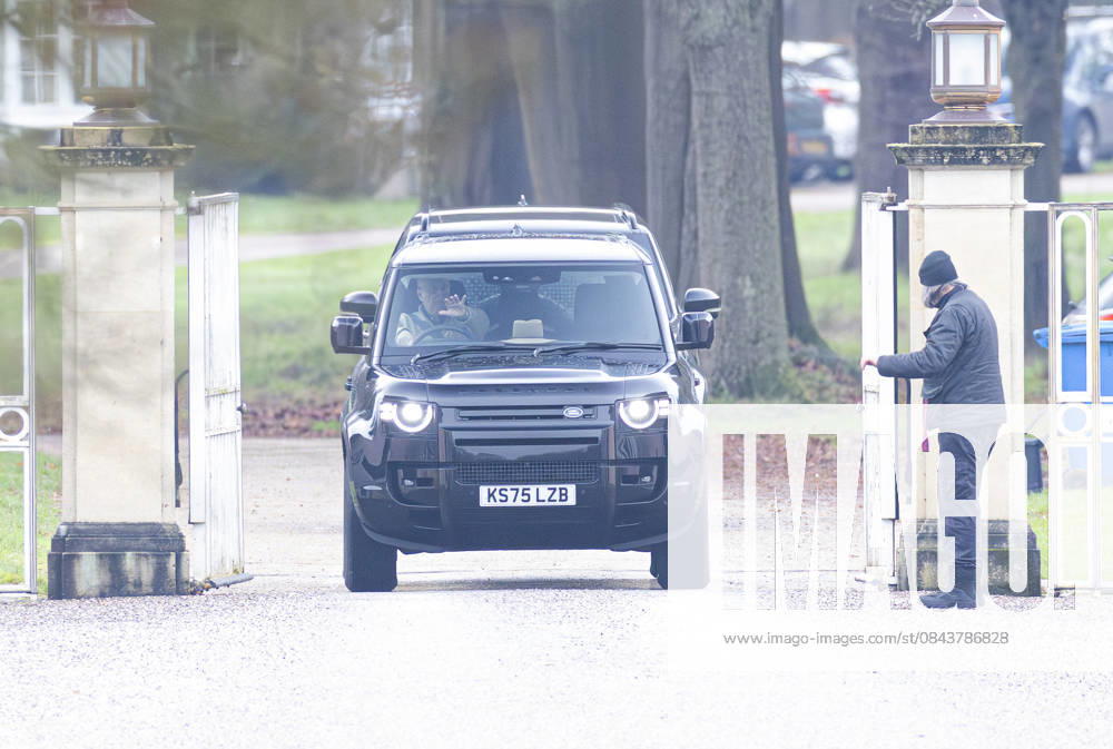 Andrew Mountbatten Windsor 21 12 2025 Andrew Mountbatten Windsor drives from Royal Lodge to Windsor Castle
