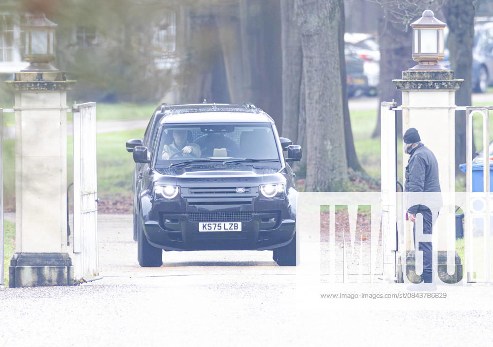 Andrew Mountbatten Windsor 21 12 2025 Andrew Mountbatten Windsor drives from Royal Lodge to Windsor Castle