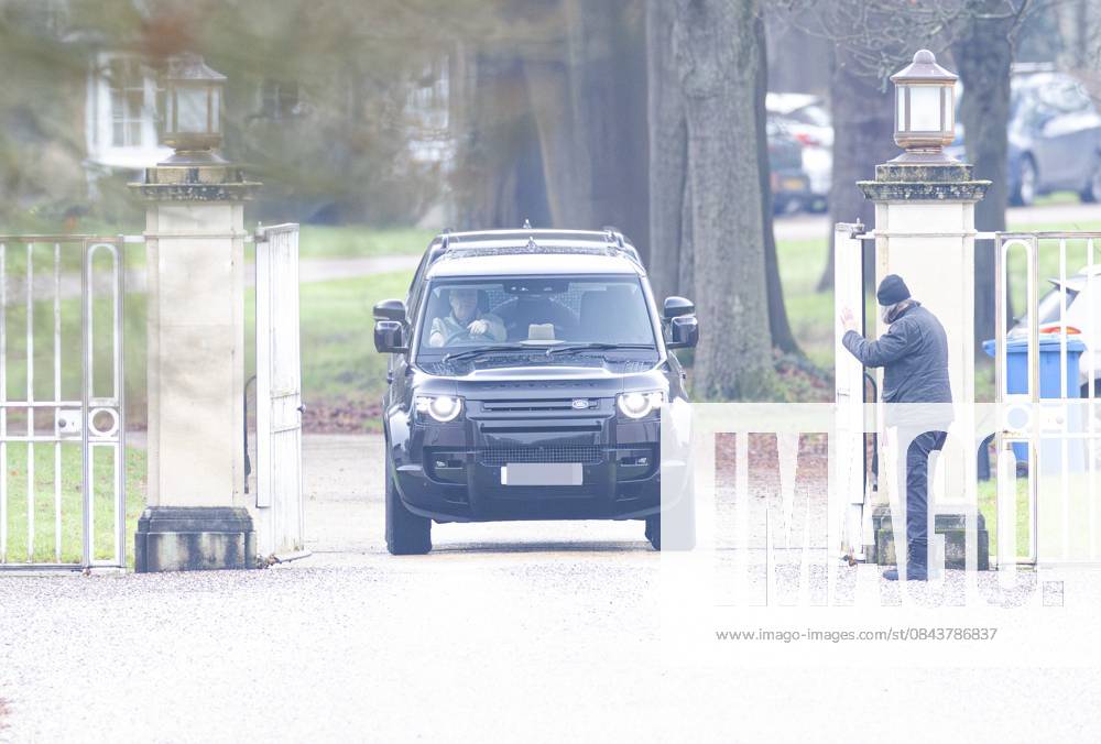 Andrew Mountbatten Windsor 21 12 2025 Andrew Mountbatten Windsor drives from Royal Lodge to Windsor Castle