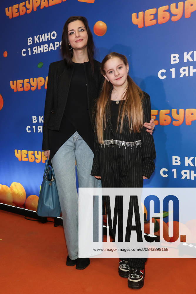 RUSSIA, MOSCOW - DECEMBER 24, 2025: Actresses Anastasia Sivayeva (L) and Tatyana Boyko on the red carpet during the premiere of the family comedy Cheburashka 2 by Dmitry Dyachenko at the KARO 11 Oktyabr cinema on Novy Arbat Street (New Arbat Avenue). Valery Sharifulin TASS 86692960