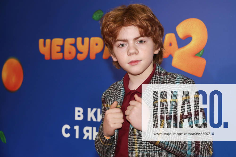 RUSSIA, MOSCOW - DECEMBER 24, 2025: Actor Ilya Kondratenko poses on the red carpet during the premiere of the family comedy Cheburashka 2 by Dmitry Dyachenko at the KARO 11 Oktyabr cinema on Novy Arbat Street (New Arbat Avenue). Valery Sharifulin TASS 86692521