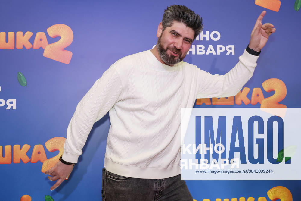 RUSSIA, MOSCOW - DECEMBER 24, 2025: Actor Karen Arutyunov poses on the red carpet during the premiere of the family comedy Cheburashka 2 by Dmitry Dyachenko at the KARO 11 Oktyabr cinema on Novy Arbat Street (New Arbat Avenue). Valery Sharifulin TASS 86692831