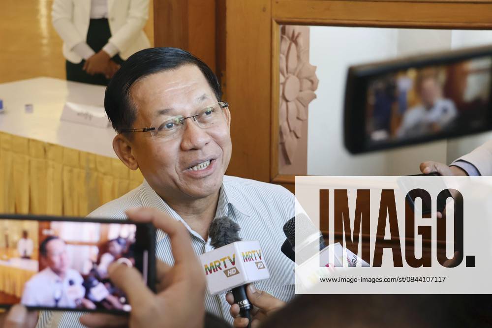 Myanmar s 1st general election since 2021 coup Senior Gen. Min Aung Hlaing, who leads Myanmar s junta, meets the press after casting his ballot at a polling station in the capital Naypyitaw on Dec. 28, 2025, for the country s first general election since a 2021 coup. A14AA0005142247P