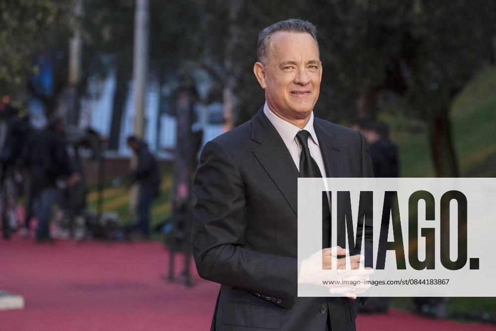 11th Rome Film Festival ROME, ITALY - OCTOBER 13: U.S actor Tom Hanks attends the premiere for Lifetime Achievement Award 11th Rome Film Festival at Auditorium Parco della Musica, Rome, Italy on October 13, 2016. Roma Italy. Editorial use only. Please get in touch for any other usage.