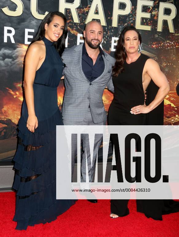 New York City, New York, U.S. - Producer and former wife of Dwayne Johnson, (R) DANY GARCIA and their daughter (L) SIMONE GARCIA JOHNSON attend the New York premiere of Skyscraper held at AMC Loews Lincoln Square. New York City U.S. - ZUMAk03_ 20180710_zaf_k03_068