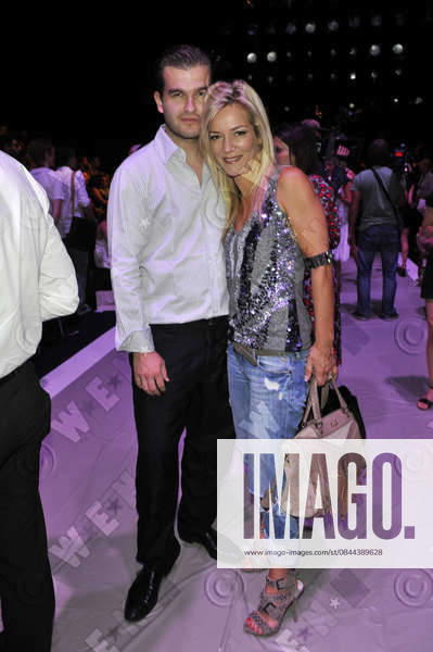 MBFWB Laurel - Arrivals und Backstage Jessica Stockmann and Gregor Nebel at Laurel fashion show at Mercedes Benz Fashion Week Berlin Spring Summer 2011 at fashion tent on Bebelplatz square., Berlin, Germany WENN 8685073