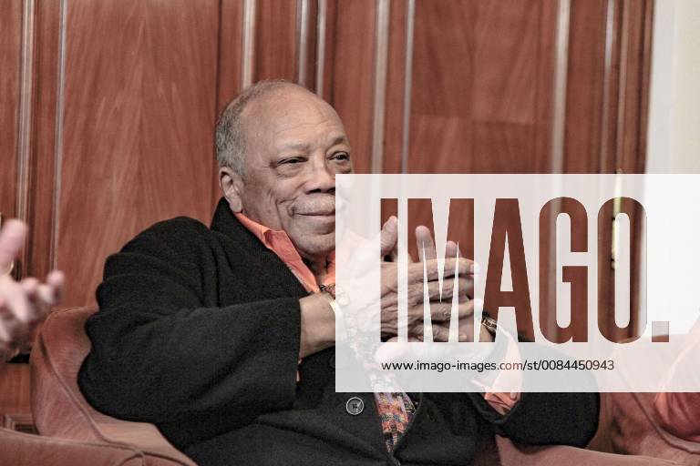 Italy: Press Conference of Umbria Jazz 2018 Press Conference of Umbria Jazz 2018 at the Hotel Sini Barberini Bristol in Rome. This year with Quincy Jones, the director Nanni Zezza has realized for the 85 years of the musician, a show with many artists who intervene for this occasion. With him also Renzo Arbore, with whom he had many artistic collaborations. Rome Lazio Italy DanielaxFranceschelli