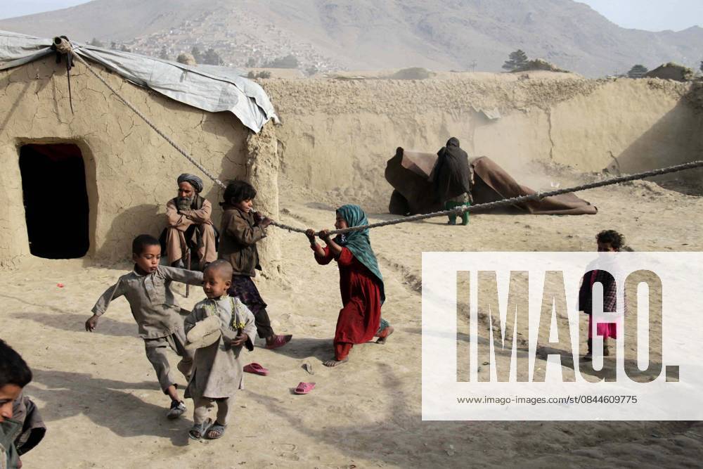 World Refugee Day in Afghanistan AFGHANISTAN, KABUL - JUNE 20: Afghan refugee children are seen at a refugee camp outskirt of Kabul Afghanistan on World Refugee Day, June 20, 2015. World Refugee Day, observed June 20th each year, is dedicated to raising awareness of the situation of refugees throughout the world. Kabul Kabol. Editorial use only. Please get in touch for any other usage.