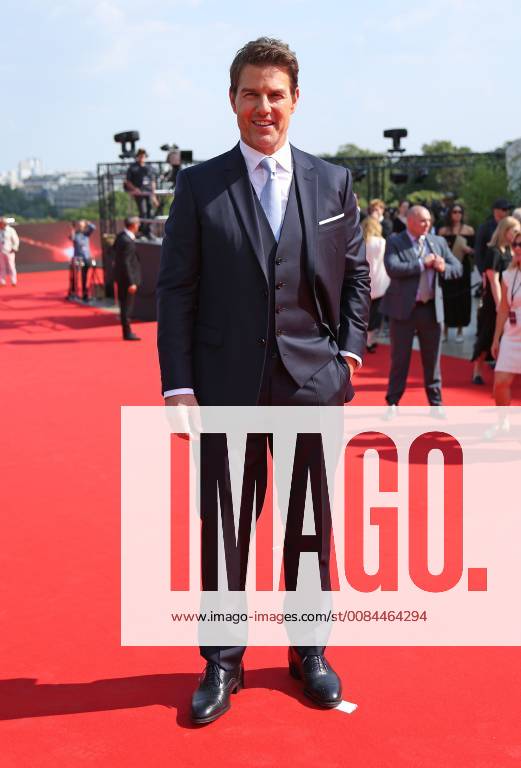 Tom Cruise attends the world premiere of the film Mission: Impossible - Fallout in Paris on July 12, 2018. PAR20180712002 DAVIDxSILPA