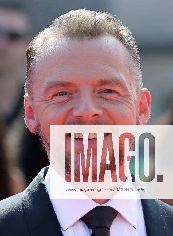 Simon Pegg attends the world premiere of the film Mission: Impossible - Fallout in Paris on July 12, 2018. PAR20180712016 DAVIDxSILPA