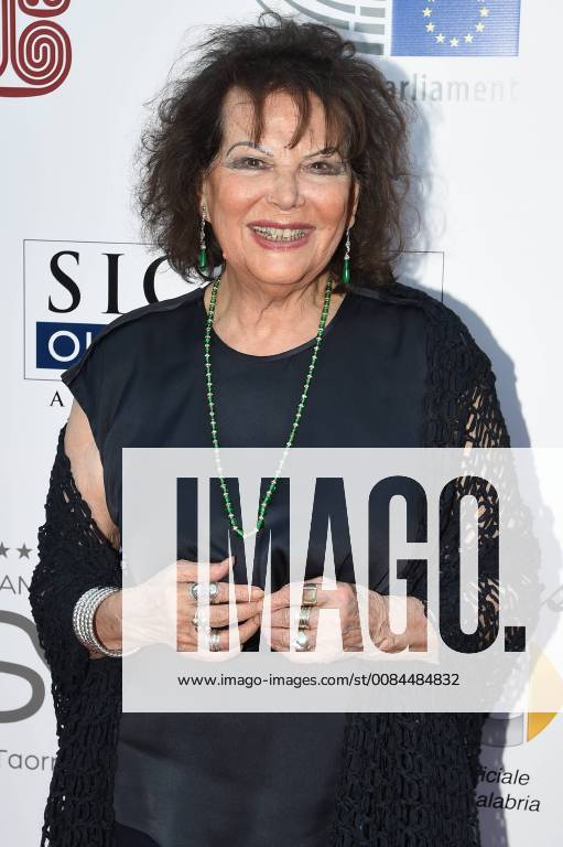 Taormina: Cinematographic Nations Award Evening. In the photo: Claudia Cardinale