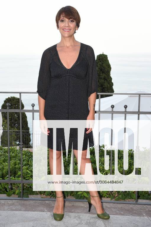 Taormina: Cinematographic Nations Award Evening. In the photo: Lucia Ocone