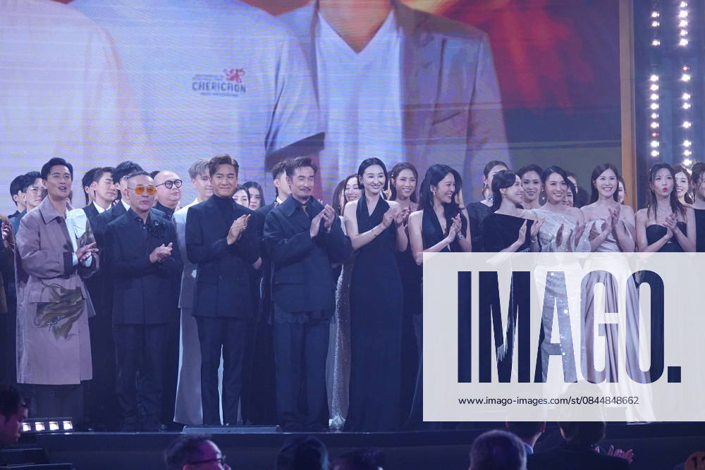 Celebrities attend the TVB Anniversary Awards 2025 on January 4, 2026 in Macao, China.