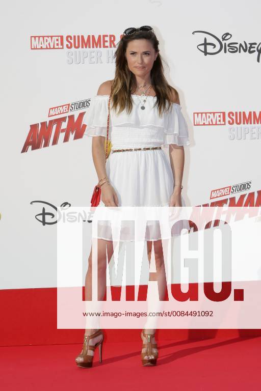 Avant-premiere europeenne de Ant-Man Guepe au Studio Theater de Disneyland Paris.Capucine Anav. 228502 2018-07-14 Marne la Vallee France