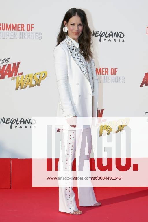 Avant-premiere europeenne de Ant-Man Guepe au Studio Theater de Disneyland Paris.Evangeline Lilly. 228502 2018-07-14 Marne la Vallee France