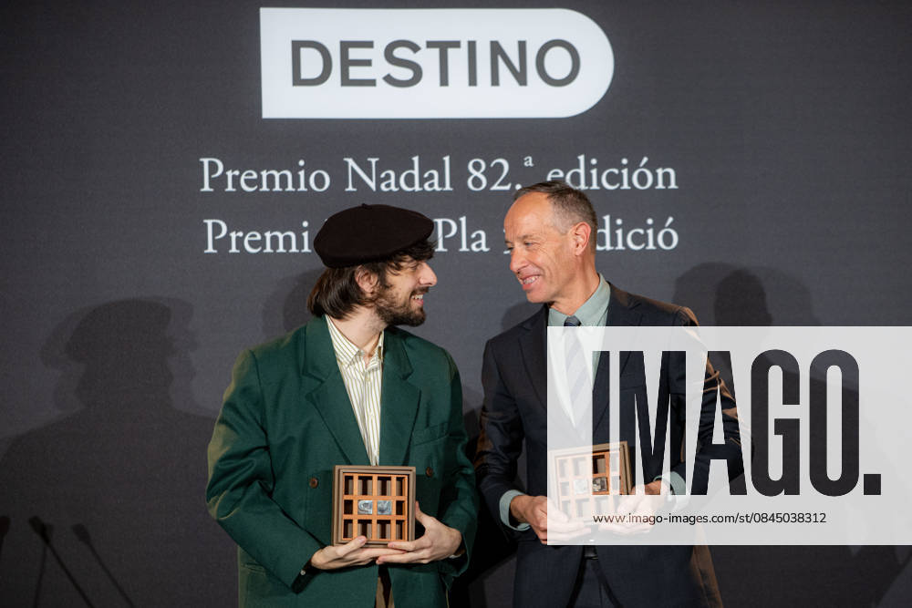 82nd Nadal Novel Prize and 58th Josep Pla Prize for prose in Catalan The writer David Uclés i , winner of the 82nd Nadal Prize with La ciudad de las luces muertas and the philosopher Francesc Torralba d , winner of the Josep Pla Prize with Anatomia de l esperança , pose during the ceremony of the 82nd Nadal Novel Prize and the 58th Josep Pla Prize for prose in Catalan, at the Palace Hotel, on January 6, 2026, in Barcelona, Catalonia Spain The Nadal Novel Prize and the 58th Josep Pla Prize for prose in Catalan will be awarded on Epiphany night, with a prize of 30,000 euros for the first and 10,000 euros for the second 06 JANUARY 2026 Lorena Sopê Barcelona Catalunya Catalunya Catalunya Spain
