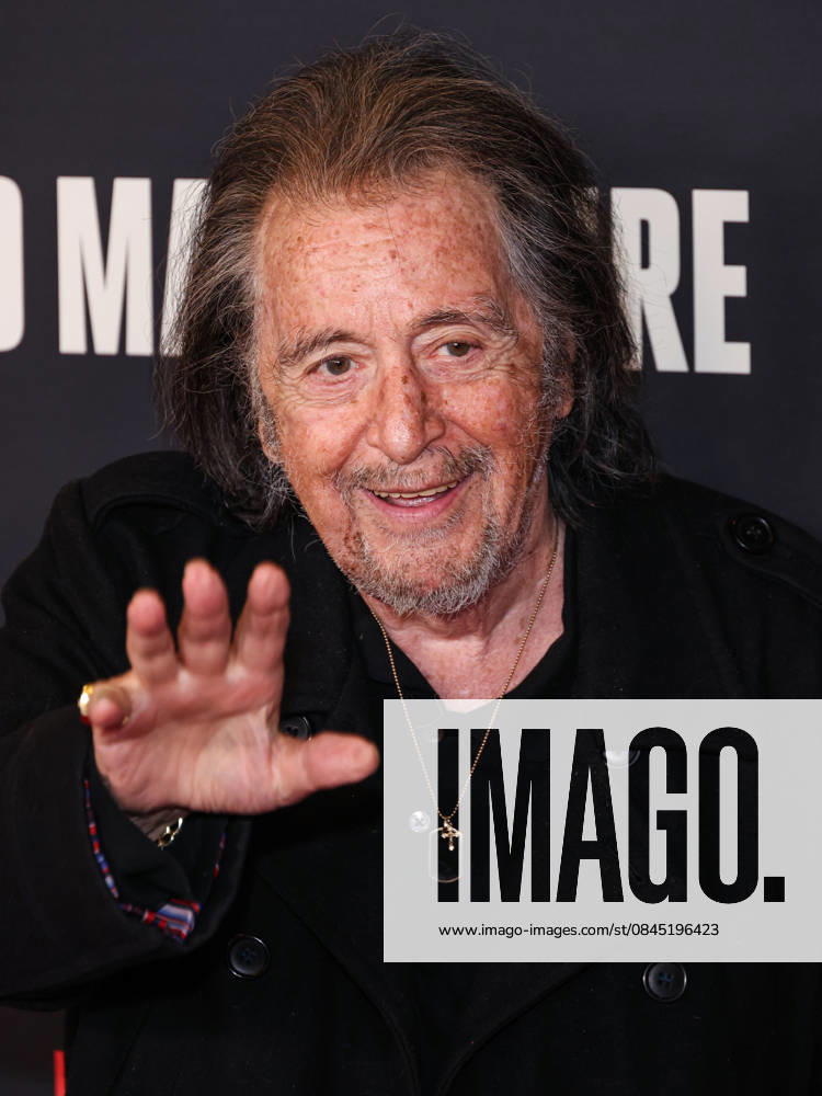 Los Angeles Premiere Of Row K Entertainment s Dead Man s Wire LOS ANGELES, CALIFORNIA, USA - JANUARY 07: American actor Al Pacino arrives at the Los Angeles Premiere Of Row K Entertainment s Dead Man s Wire held at AMC The Grove 14 on January 7, 2026 in Los Angeles, California, United States., Credit:Xavier Collin Avalon United States, California, Los Angeles, AMC The Grove 14