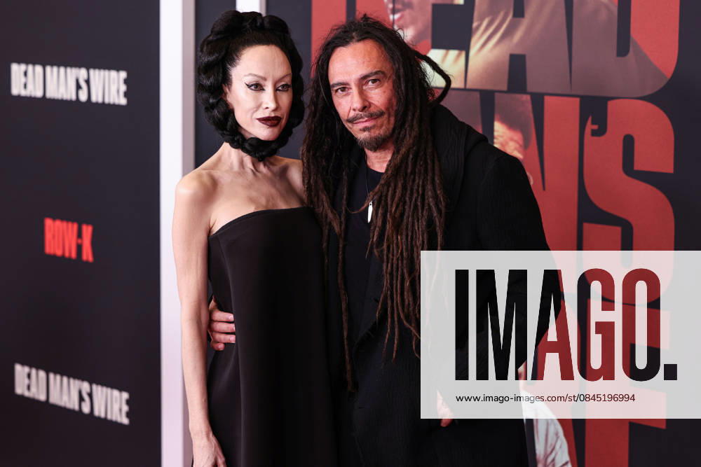 Los Angeles Premiere Of Row K Entertainment s Dead Man s Wire LOS ANGELES, CALIFORNIA, USA - JANUARY 07: Evis Xheneti Shaffer and husband James Shaffer of American nu metal band Korn arrive at the Los Angeles Premiere Of Row K Entertainment s Dead Man s Wire held at AMC The Grove 14 on January 7, 2026 in Los Angeles, California, United States., Credit:Xavier Collin Avalon United States, California, Los Angeles, AMC The Grove 14