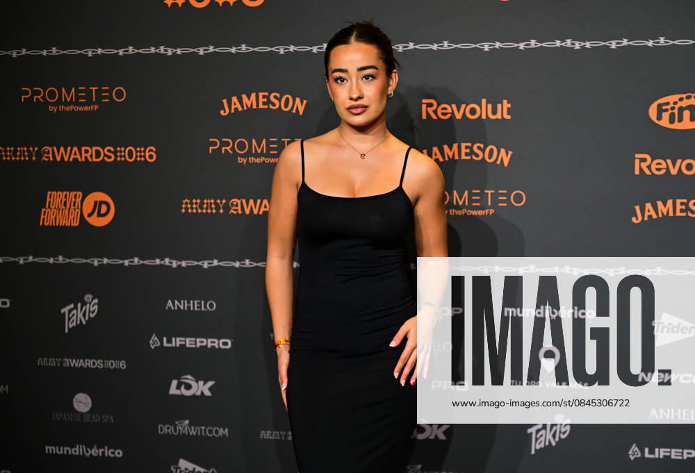 Content creators and guests pose on the black carpet during the third edition of the Army Awards, held on Saturday, January 10, at the Madrid Arena in Madrid. Known as the â€oeinternet anti-awards,†the ceremony honors the most viral moments, trends, and personalities from social media over the past year in a script-free gala hosted by Ceciarmy and Santiago Segura. In the image Marina Rivers Madrid SPAIN - ZUMAz108 20260110_znp_z108_063