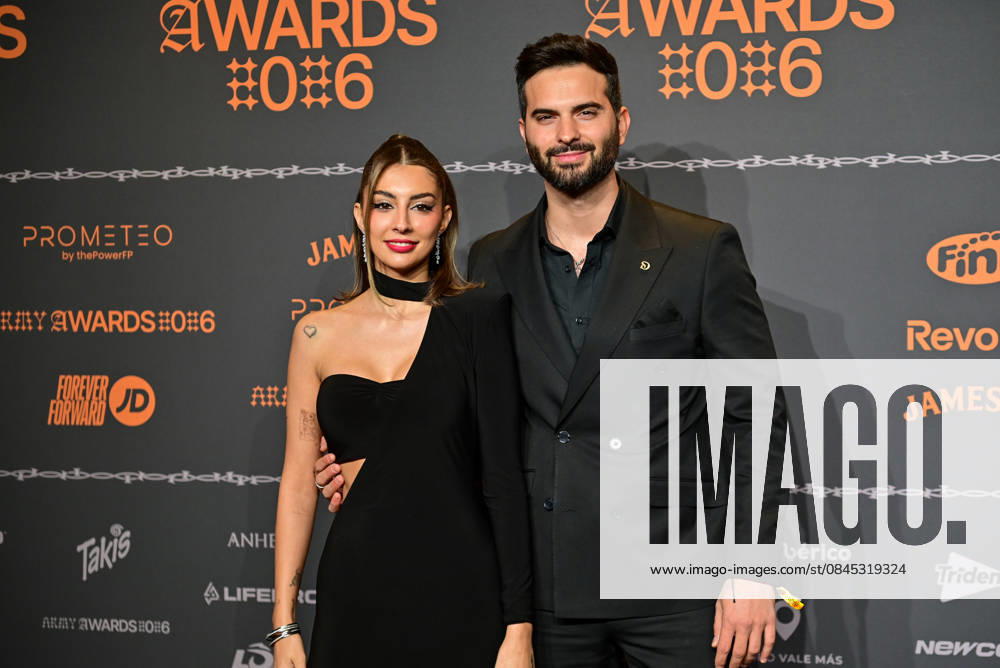 Content creators and guests pose on the black carpet during the third edition of the Army Awards, held on Saturday, January 10, at the Madrid Arena in Madrid. Known as the â€oeinternet anti-awards,†the ceremony honors the most viral moments, trends, and personalities from social media over the past year in a script-free gala hosted by Ceciarmy and Santiago Segura. In the image Suso oÂlvarez y Marieta Madrid SPAIN - ZUMAz108 20260110_znp_z108_224