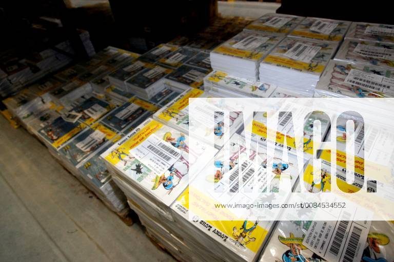 - MARCINELLE, BELGIUM: Illustration picture shows comic strips (cartoons) (Lucky Luke) at publishing company Editions Dupuis in Marcinelle, Thursday 16 March 2006. VIRGINIExLEFOUR x4029843x