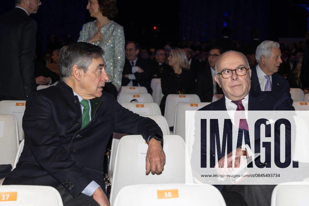 Figaro s 200Th Anniversary Evening Francois Fillon, Bernard Cazeneuve attends Figaro s 200Th Anniversary Evening at Grand Palais on January 13, 2025 in Paris, France. Photo by Nasser Berzane ABACAPRESS.COM Paris France