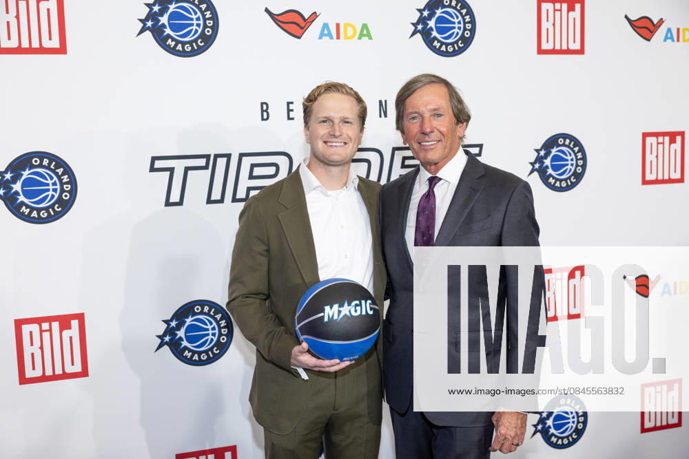 NBA Tip Off Dinner Axel Springer Orlando Magic Governor Dan DeVos and son Cole DeVos Tip off Dinner Axel Springer Verlag invites you to a dinner at the publishing house in Berlin on the occasion of the NBA game on January 15th.