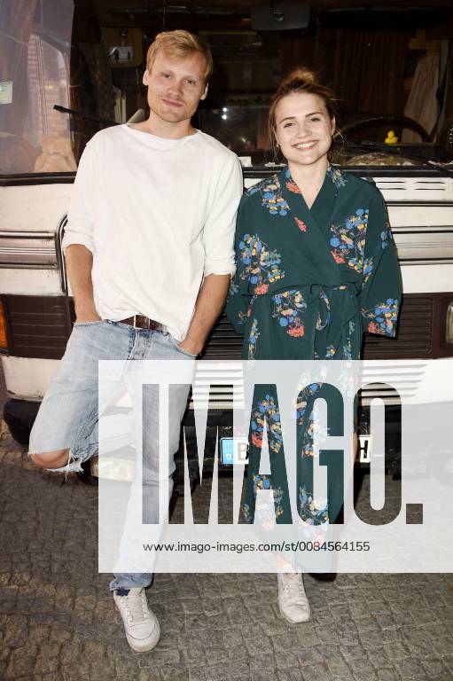 Anton Spieker and Mala Emde at the premiere of the feature film 303 in the summer cinema Kulturforum Berlin 18 07 2018 Foto:xF.xFuturexImage