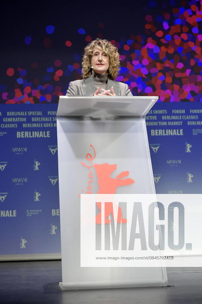 Tricia Tuttle at the program press conference of the Berlinale 2026 76 Berlin International Film Festival at the Akademie der Künste Berlin, 20 01 2026 Foto:xM.xBehrensx xFuturexImagex berlinale_pk_6118