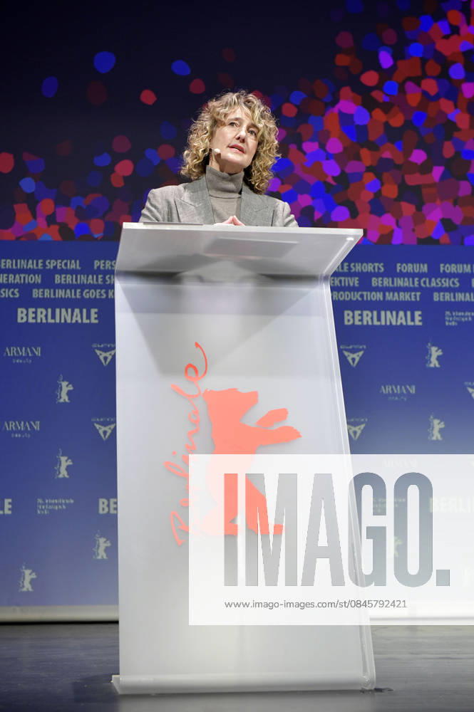 Tricia Tuttle at the program press conference of the Berlinale 2026 76 Berlin International Film Festival at the Akademie der Künste Berlin, 20 01 2026 Foto:xM.xBehrensx xFuturexImagex berlinale_pk_6119