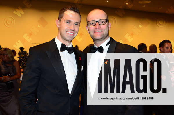 Opern Gala Daniel Funke and Jens Spahn at 20. Jubilaeums-Operngala fuer die Deutsche Aids-Stiftung at Deutsche Oper (Aids-Gala)., Berlin, Germany WENN.com 11240621