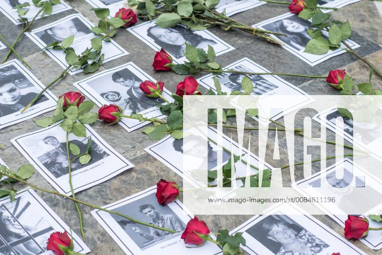 Berlin Commemoration of Utoeya Victims On Sunday, July 22, 2018, in Berlin on the initiative of the youth organization Falken held in front of the Norwegian Embassy in memory of the victims of