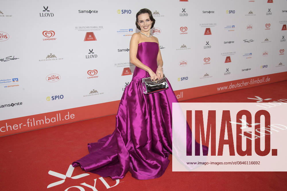 Darya Birnstiel at the 50 German Film Ball 2026 at the Hotel Bayerischer Hof Munich, 24 01 2026 Foto:xF.xFuturexImagex filmball_6193