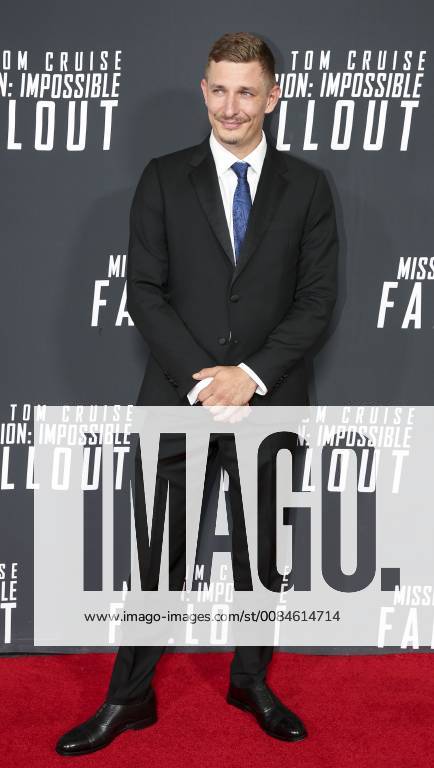Frederick Schmidt arrives on the red carpet at the Mission: Impossible - Fallout DC Premiere at the Smithsonian s National Air and Space Museum on July 22, 2018 in Washington, DC. WAX20180722902 OliverxContreras