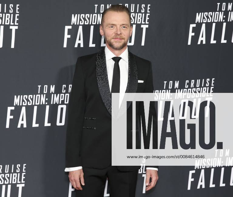 Simon Pegg attends the Mission: Impossible - Fallout DC premiere at the Smithsonian s National Air and Space Museum on July 22, 2018 in Washington, DC.. WAP20180722246 OLIVERxCONTRERAS