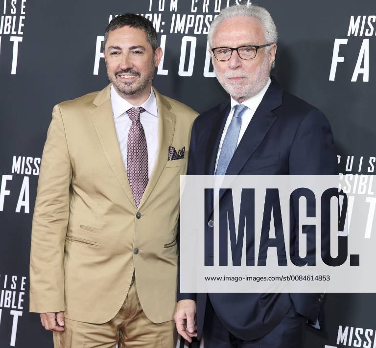 Wolf Blitzer and Jake Myers attend the Mission: Impossible - Fallout DC premiere at the Smithsonian s National Air and Space Museum on July 22, 2018 in Washington, DC.. WAP20180722252 OLIVERxCONTRERAS