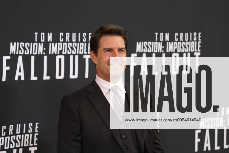 WASHINGTON, DC - JULY 22: Tom Cruise at the U.S. Premiere of Mission Impossible: Fallout at the Smithsonian National Air and Space Museum in Washington, D.C. on July 22, 2018.